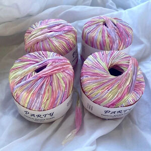 Crystal Palace Yarn PARTY lot of 4